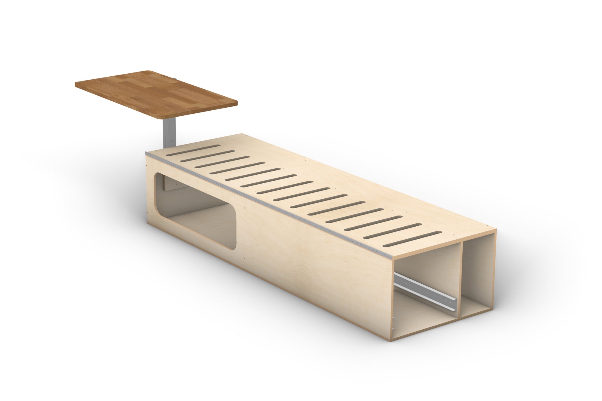 DIY Folding Camper Van Couch Module Plans (Right Side)