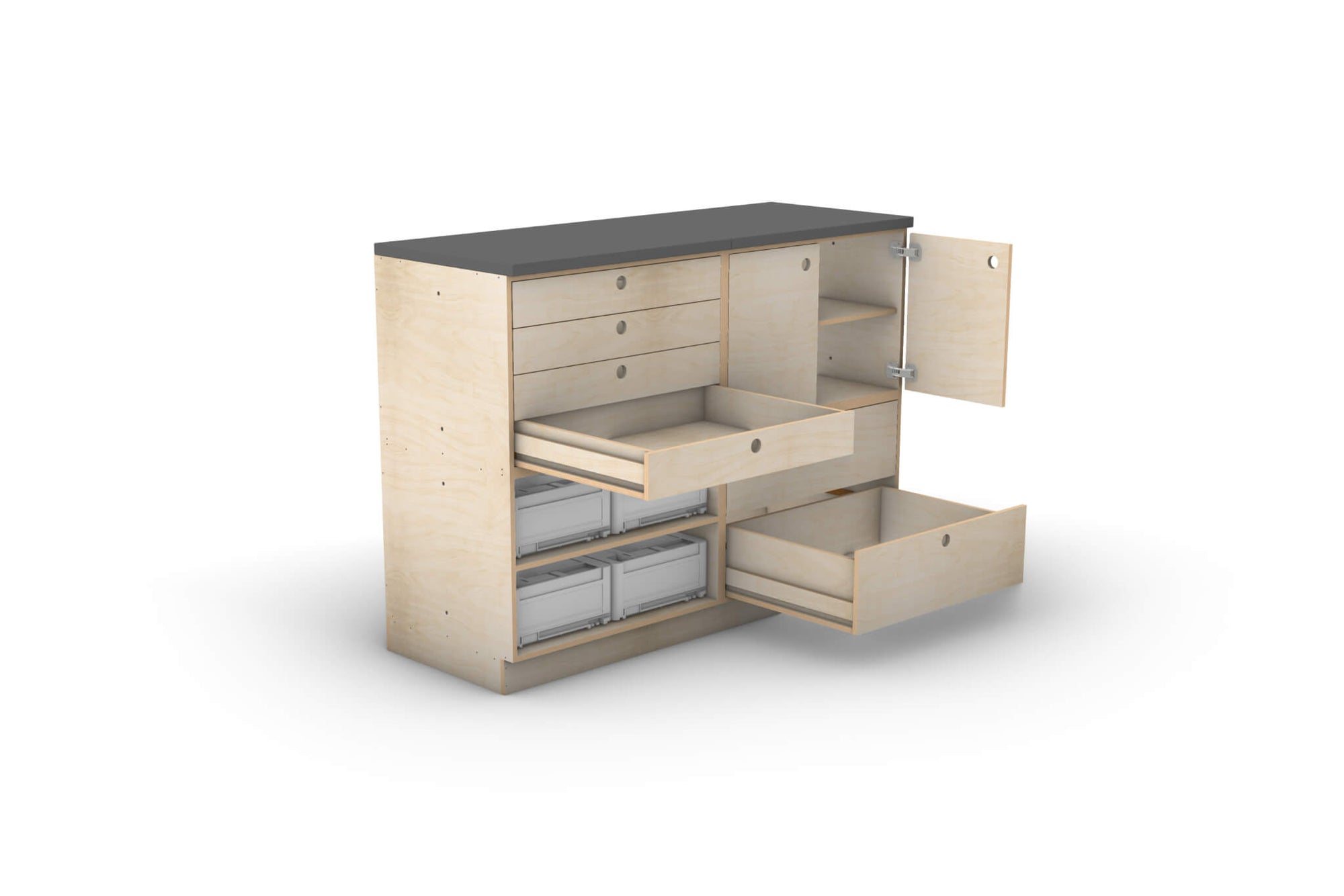 DIY Modular Storage Box System Plans