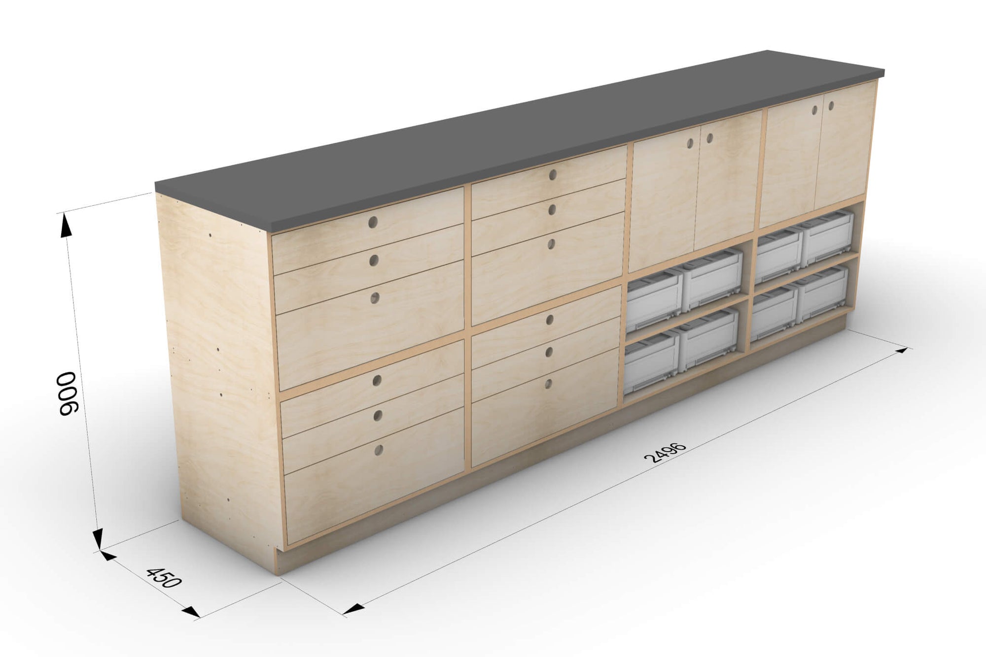 DIY Modular Storage Box System Plans