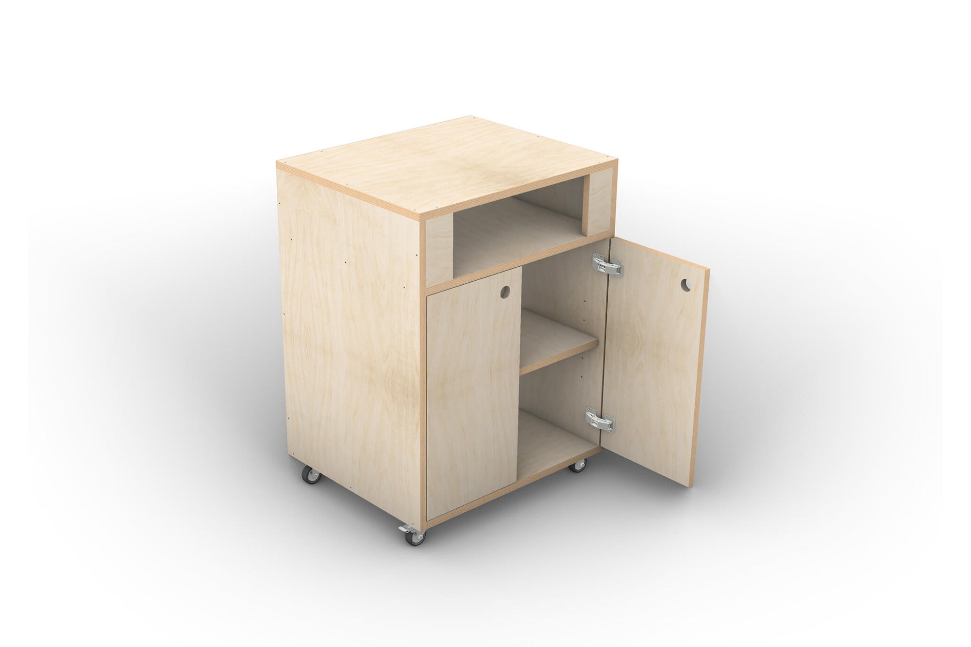 DIY Miter Saw Trolley Plans