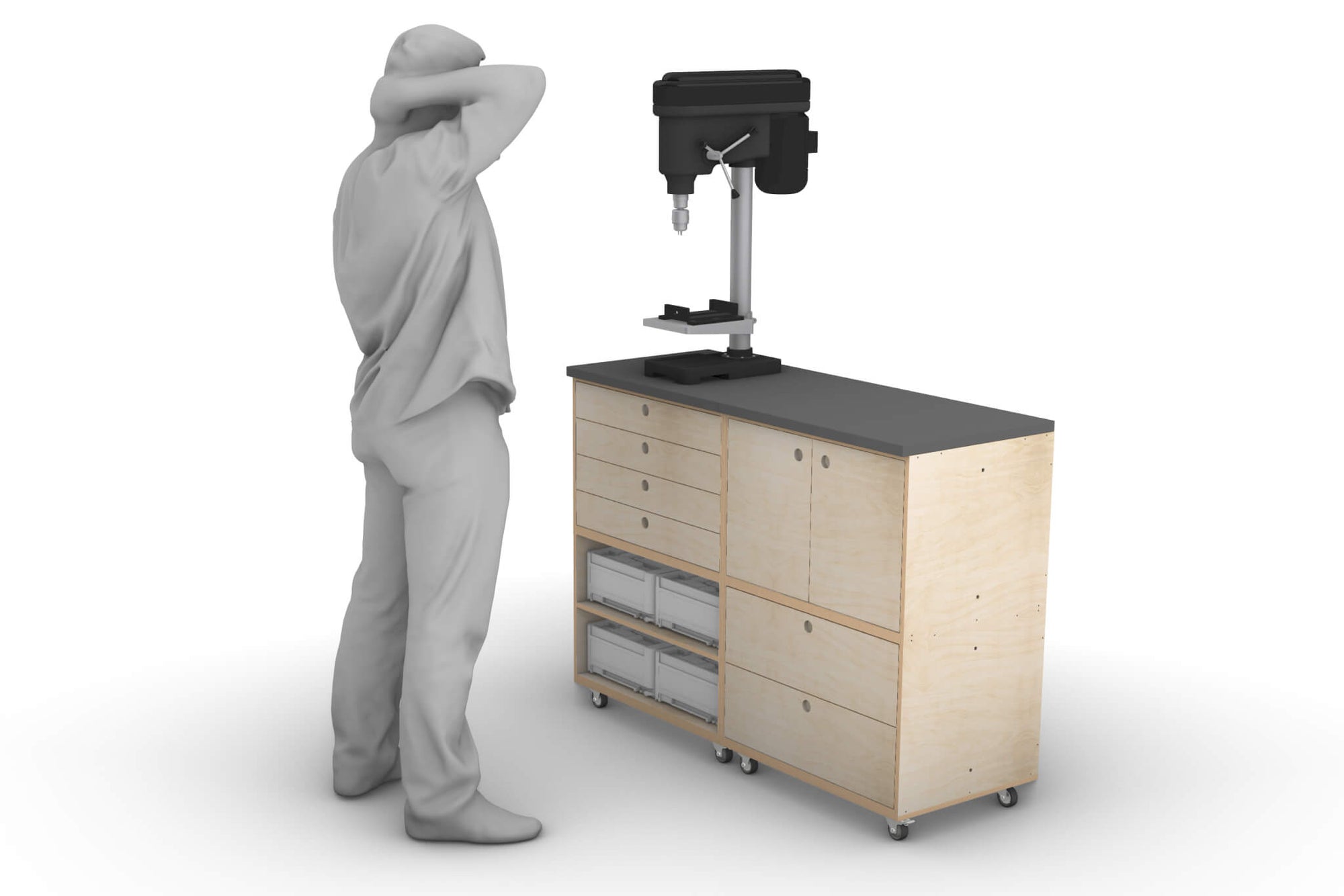 DIY Modular Storage Box System Plans