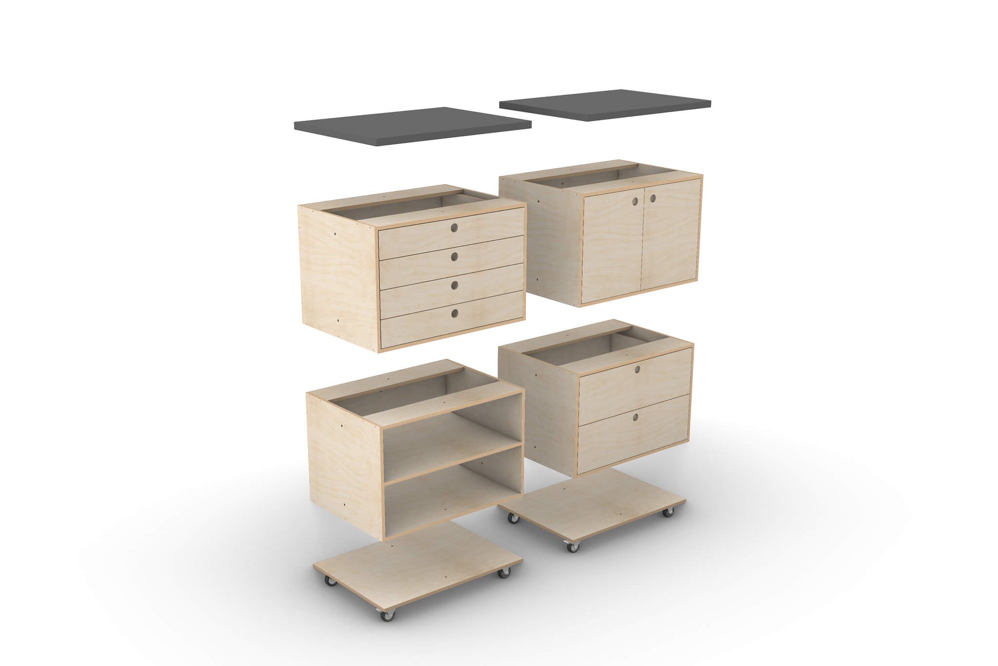 DIY Modular Storage Box System Plans