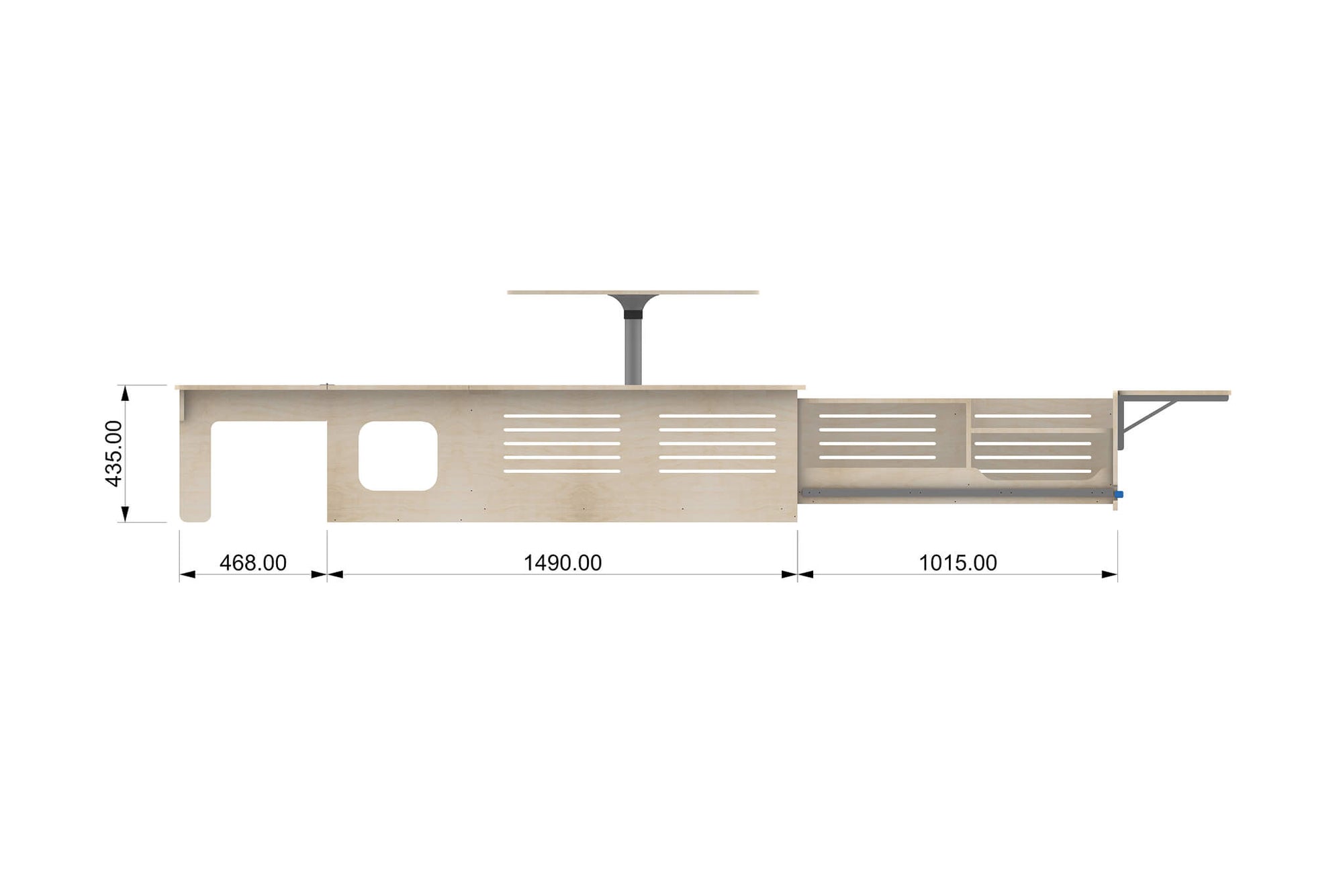 DIY Universal Rear-Opening Camper Van Conversion Plans V1