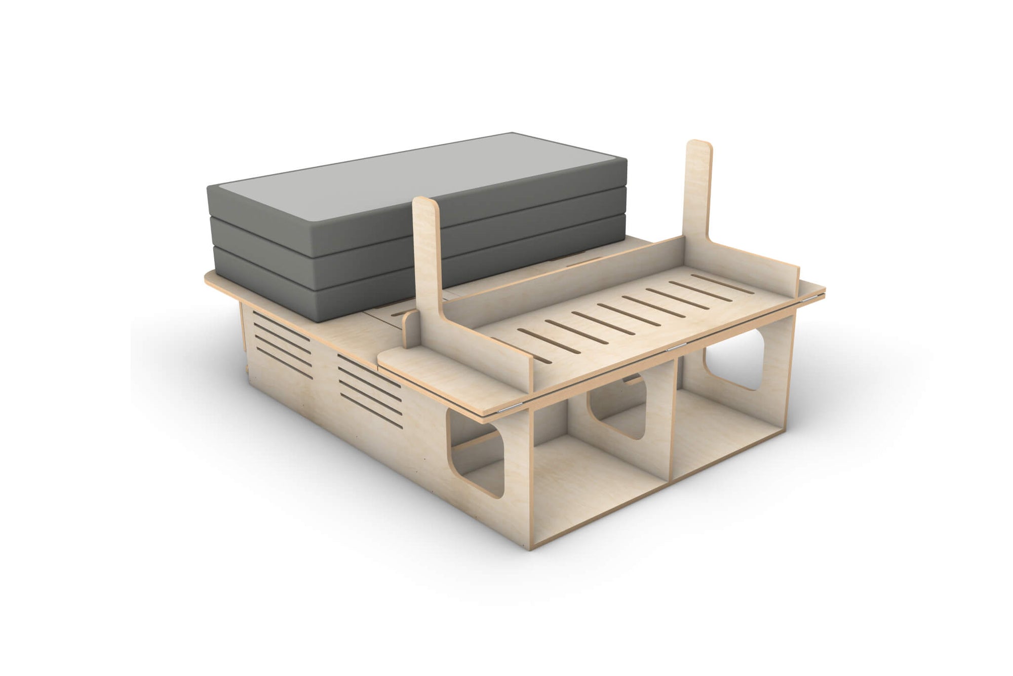 DIY Universal Rear-Opening Camper Van Conversion Plans V1