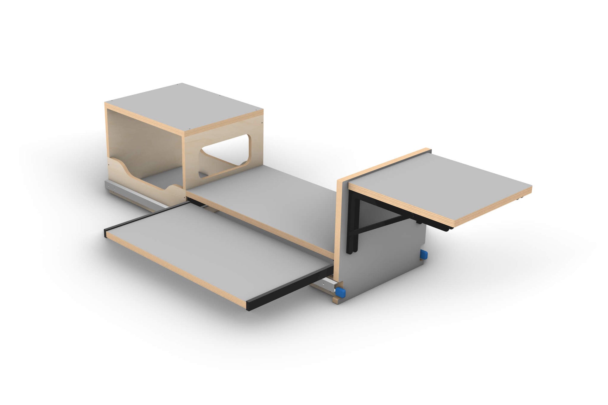 DIY Universal Rear-Opening Camper Van Conversion Plans V2
