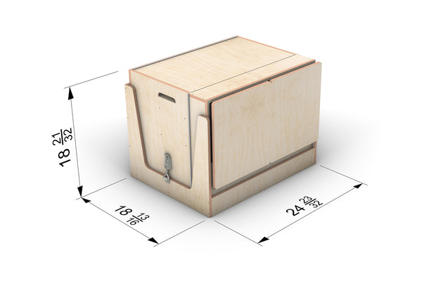 Portable Camp Kitchen Plans (Inches)
