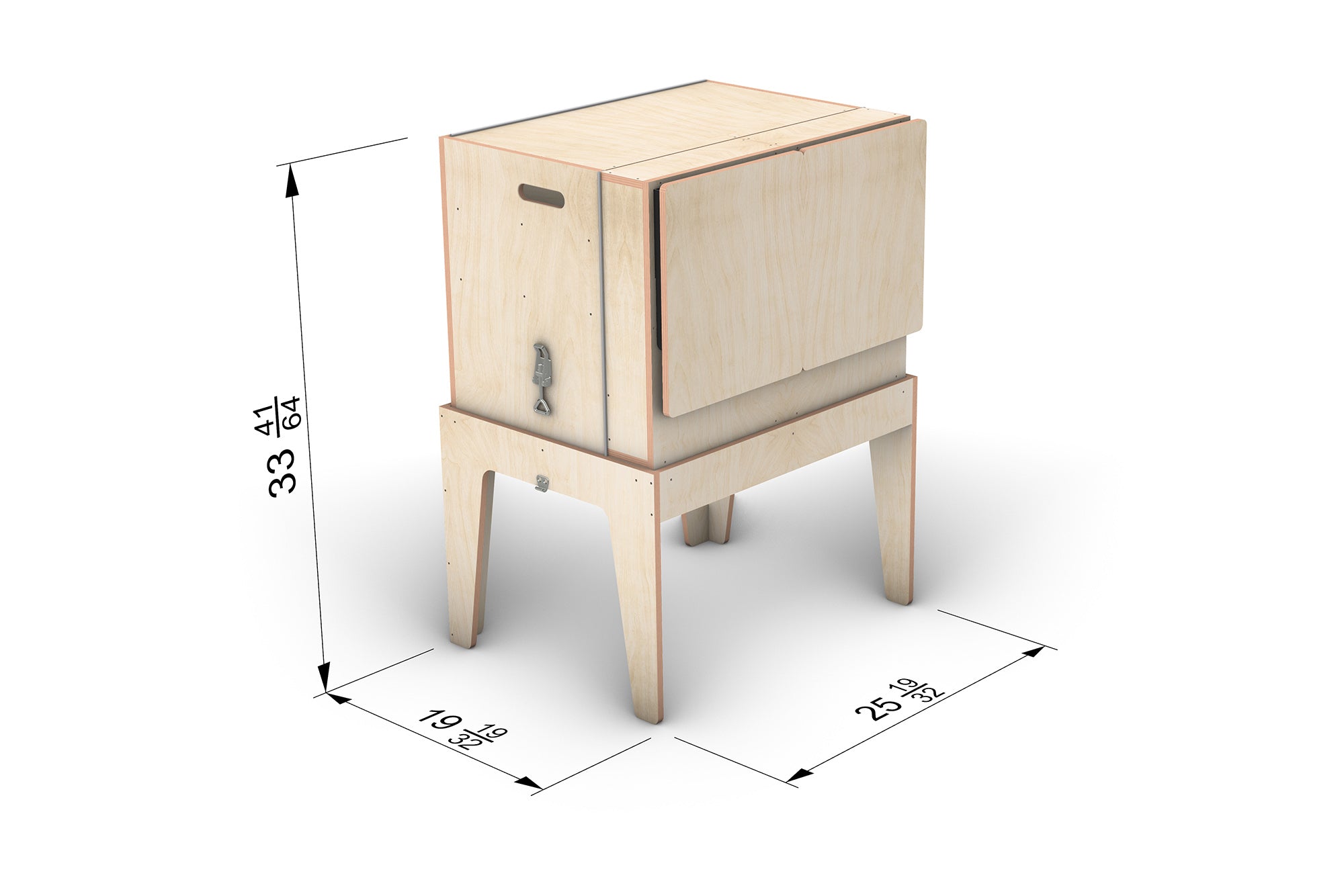 Portable Camp Kitchen Plans (Inches)