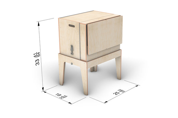 Portable Camp Kitchen Plans (Inches)