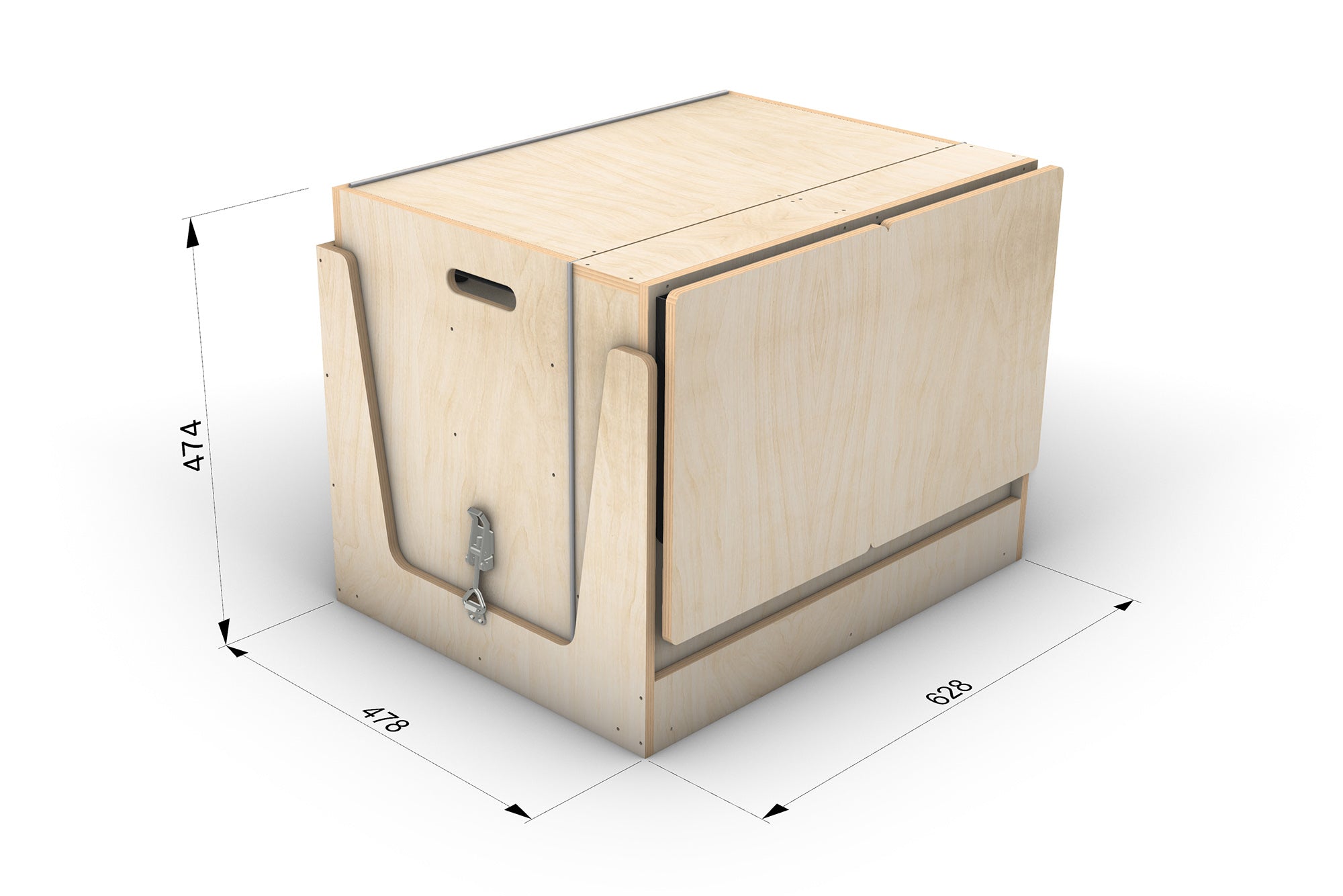 Portable Camp Kitchen Plans (Metric mm)