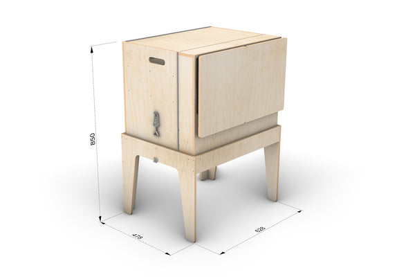 Portable Camp Kitchen Plans (Metric mm)