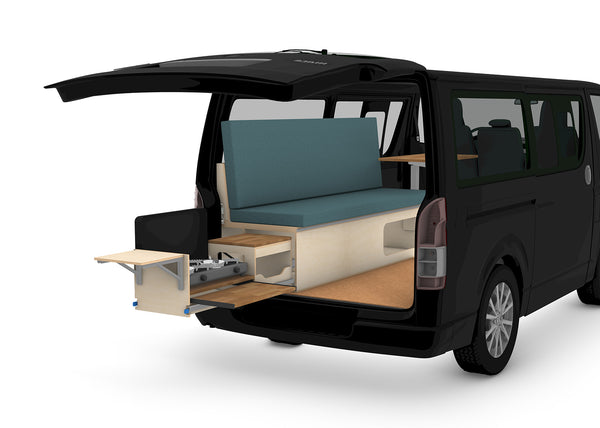 Folding Camper Couch Module Plans (Left Side)