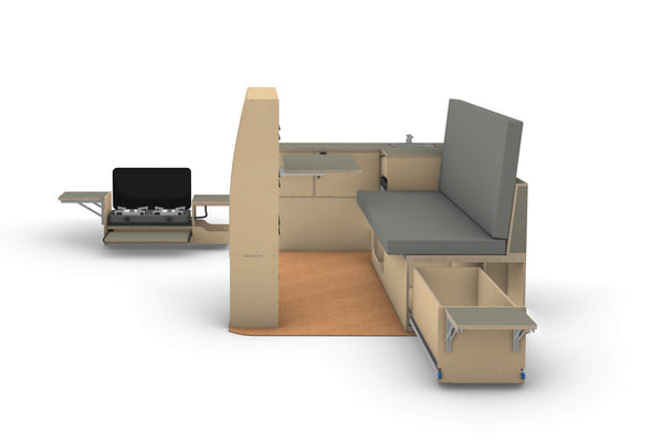 Van Conversion Bundle - Kitchen, Wardrobe, Couch / Bed