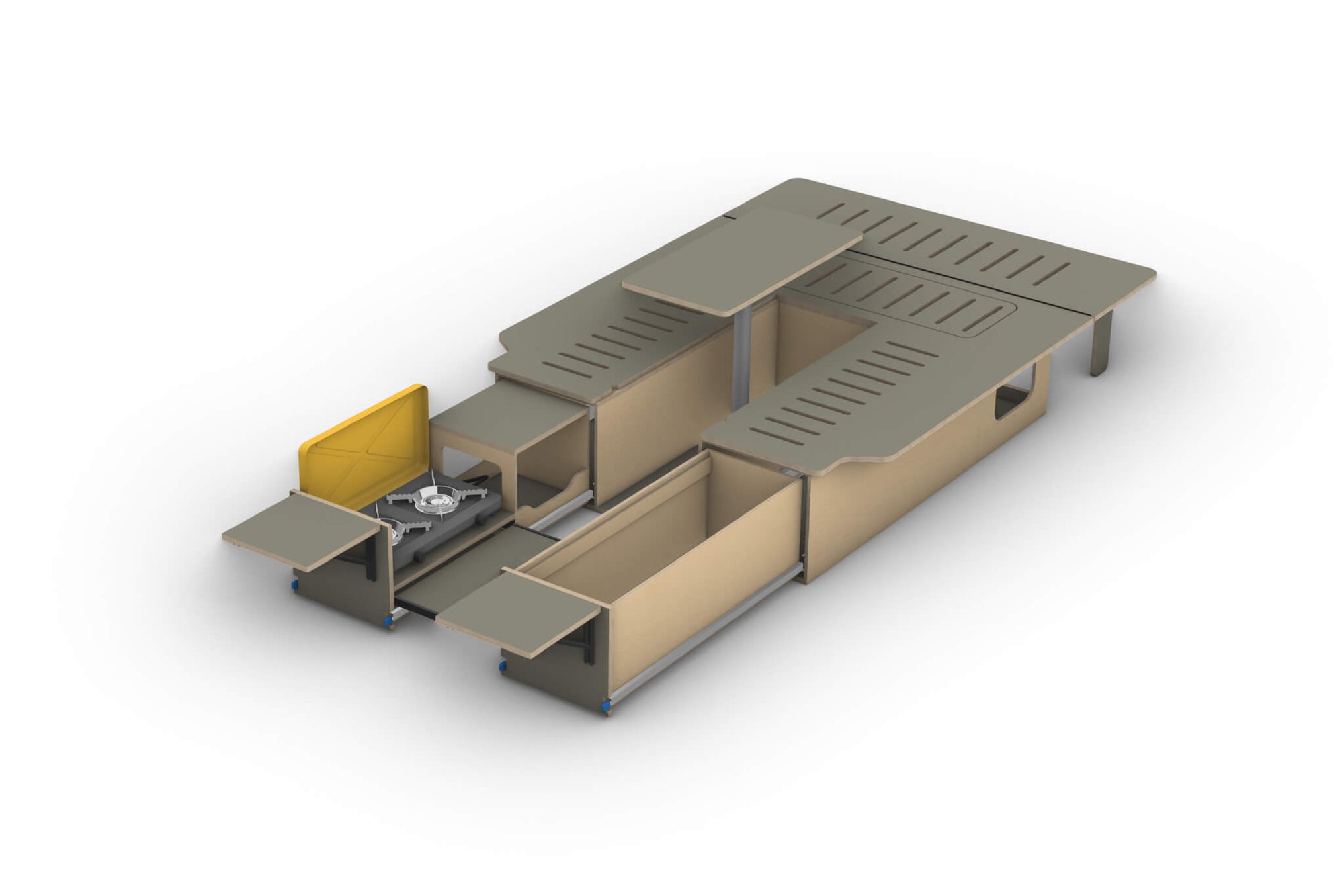 Rear-Opening Campervan Conversion Plans V4