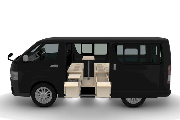 Universal Side-Opening Camper Plans (Left Side Opening)