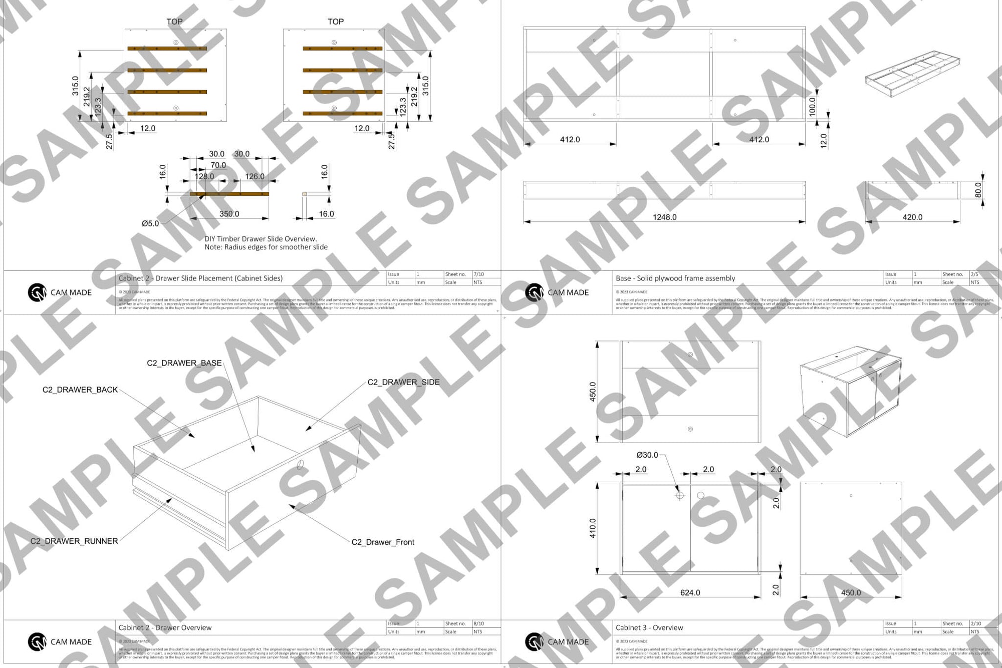Modular Storage Box System Plans