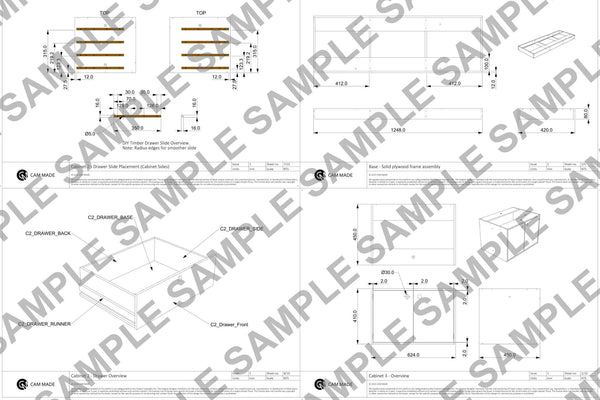Modular Storage Box System Plans