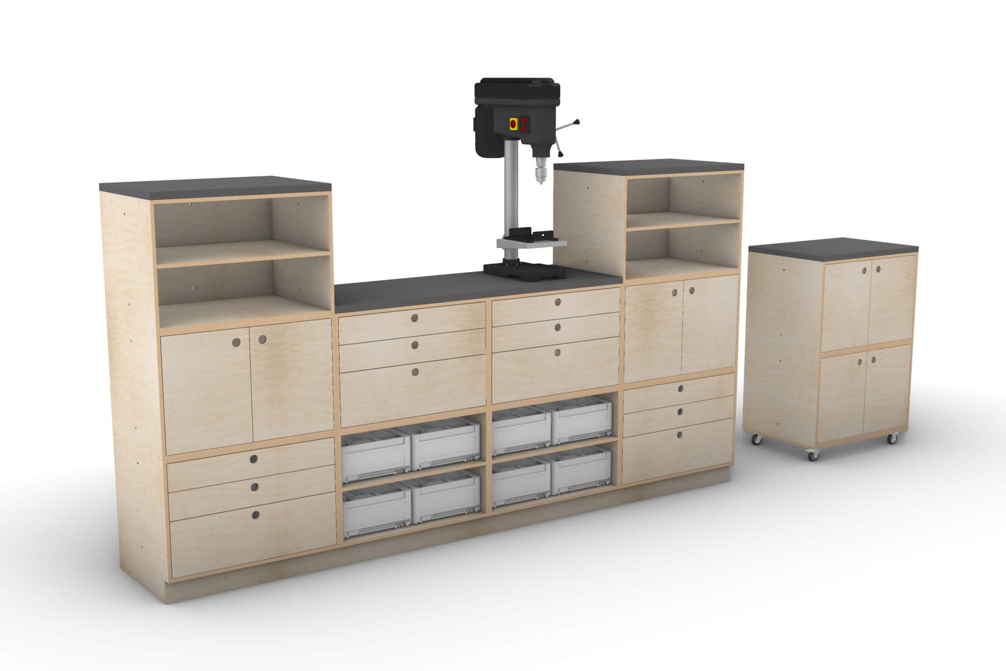 Modular Storage Box System Plans
