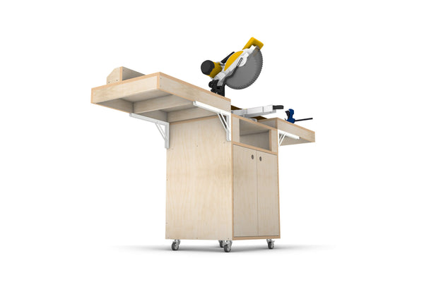Miter Saw Trolley Plans