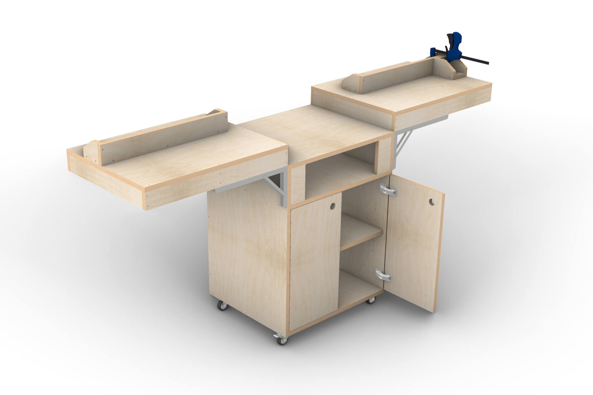 Miter Saw Trolley Plans