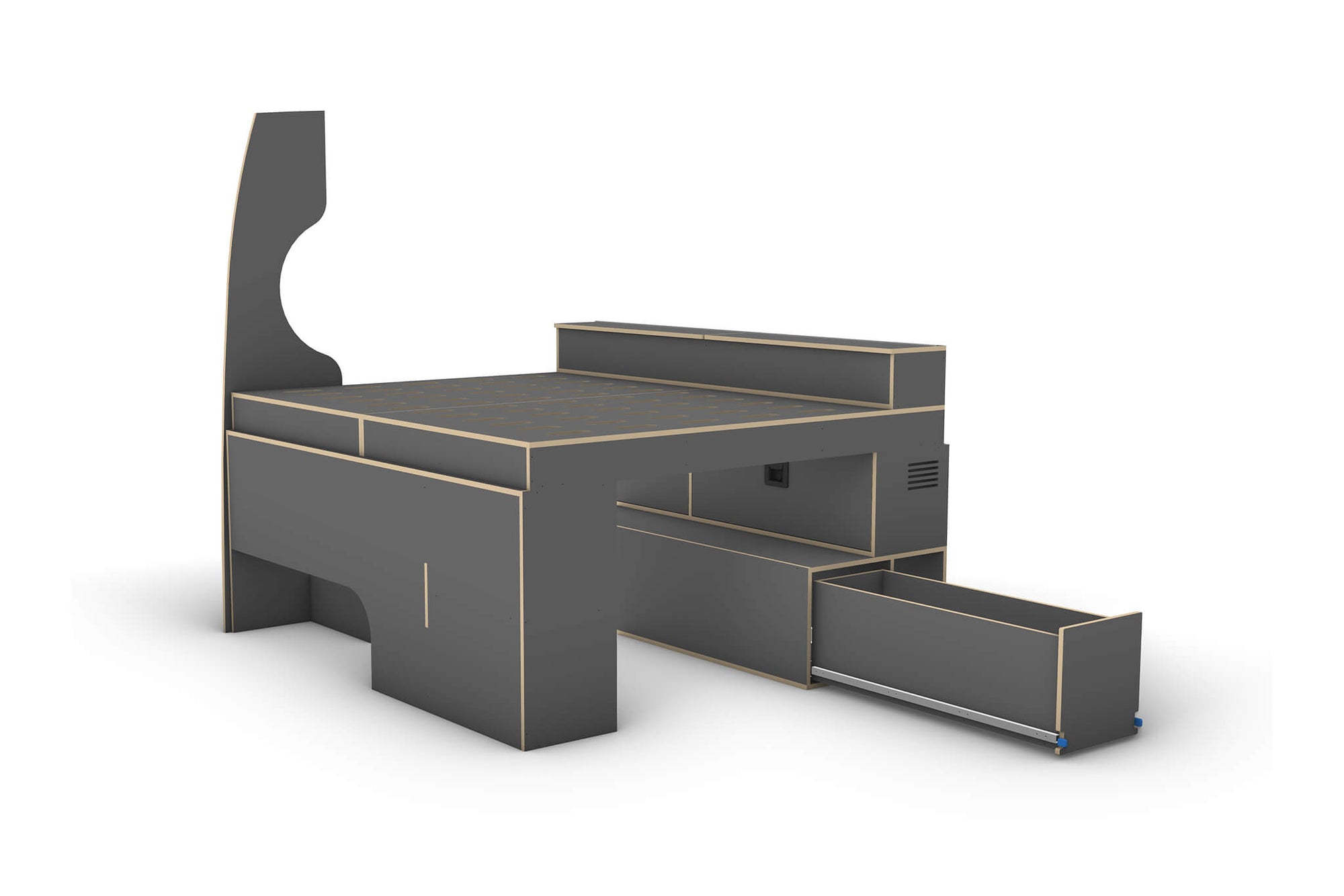 Mercedes Sprinter LWB 170 Camper Plans (Right Hand Drive)