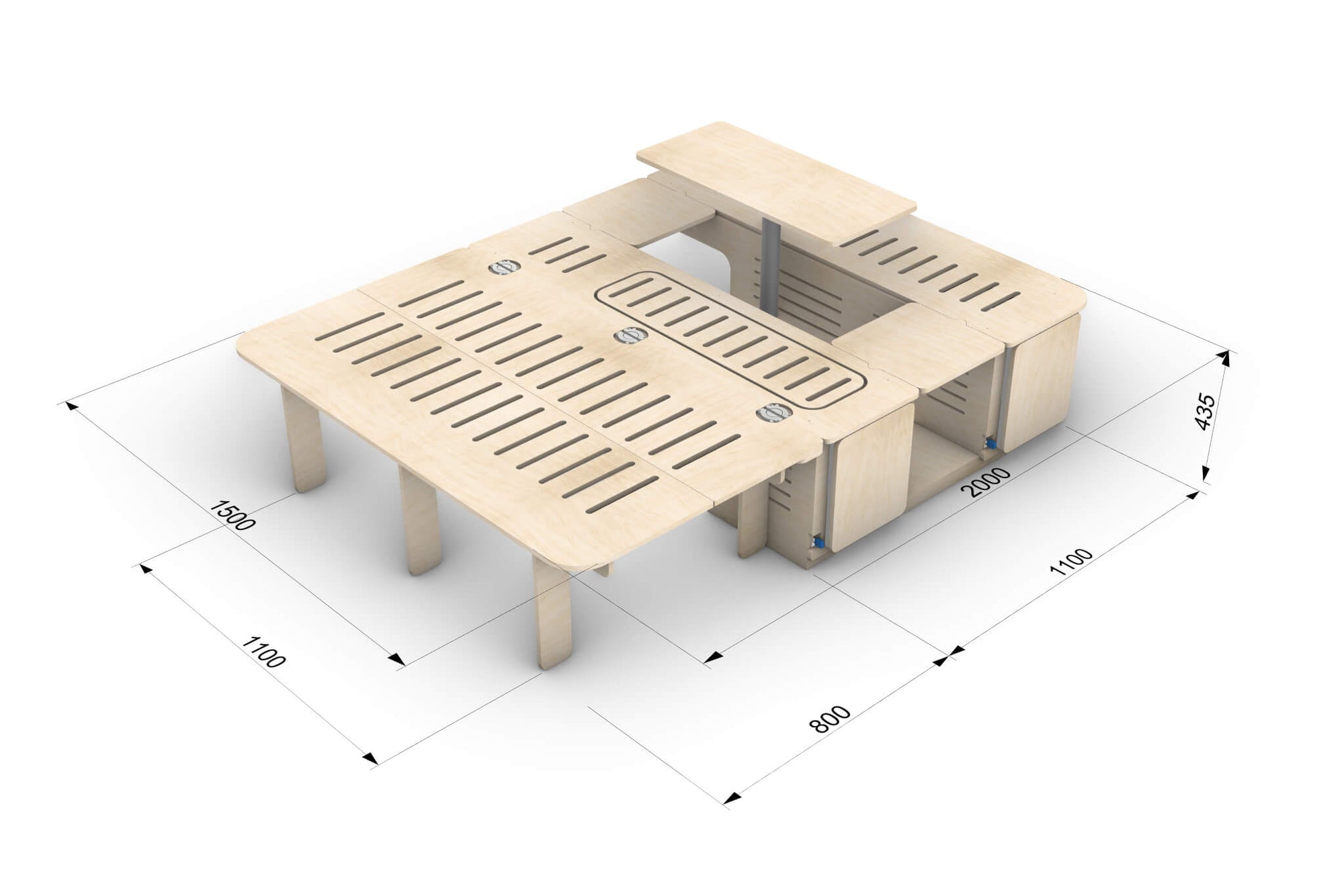 Universal Right Side-Opening Camper Plans