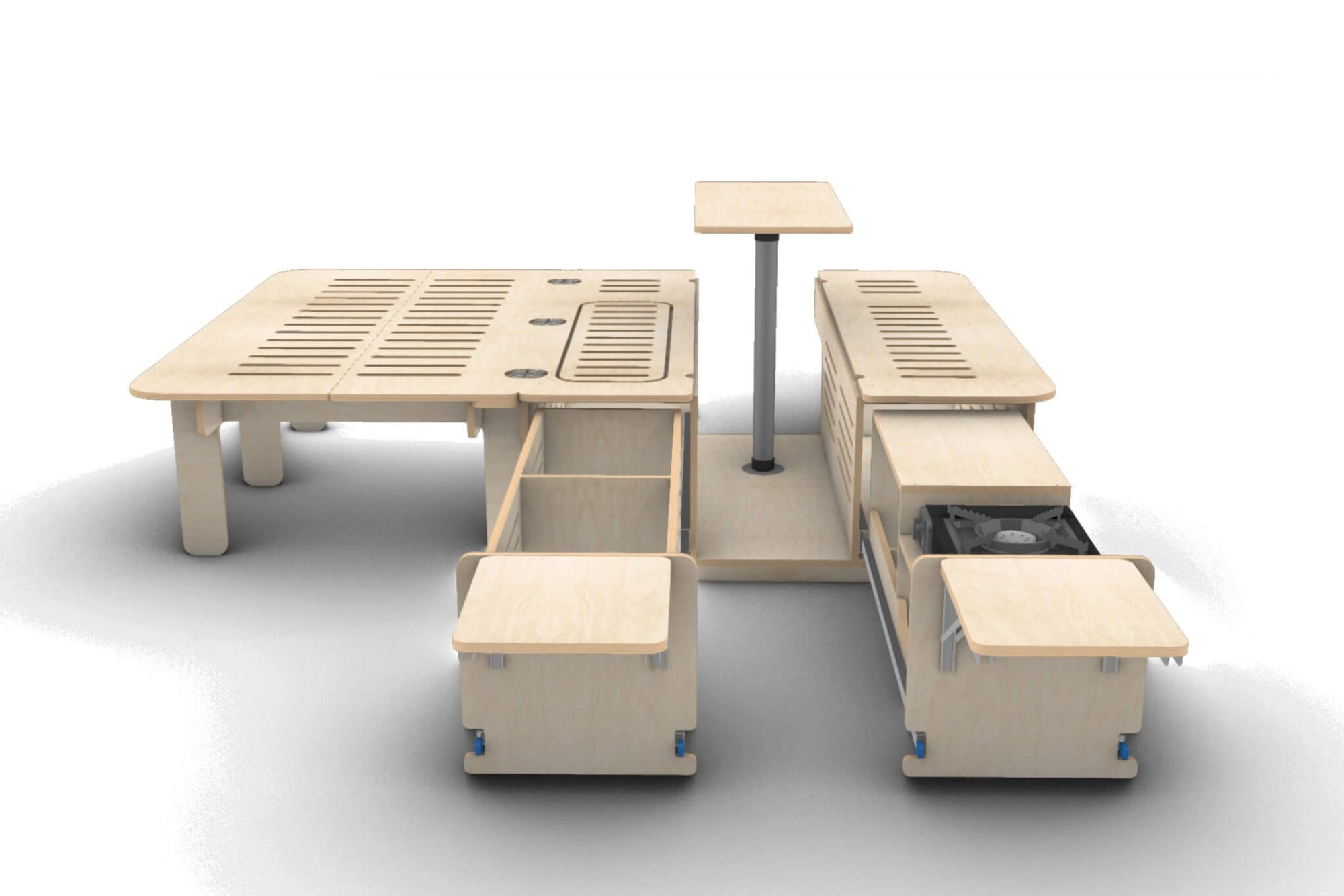 Universal Right Side-Opening Camper Plans