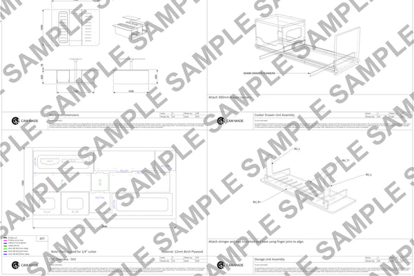 Universal Rear-Opening Camper Plans V2