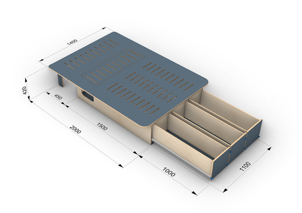 DIY Universal Rear-Opening Camper Van Conversion Plans V3