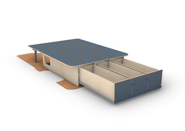 DIY Universal Rear-Opening Camper Van Conversion Plans V3
