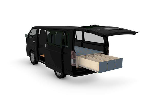 DIY Universal Rear-Opening Camper Van Conversion Plans V3
